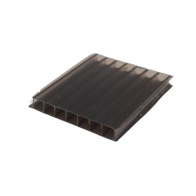 Policarbonato Alveolar - Largura: 1,05 m | 1,25 m - BRONZE REFLETIVO