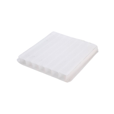 Policarbonato Alveolar - Largura: 1,05 m | 1,25 m - BRANCO LEITOSO